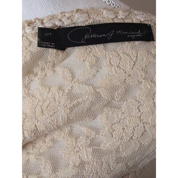 Patterson J. Kincaid originals lace coquette tassel shirt - Picture 5 of 7